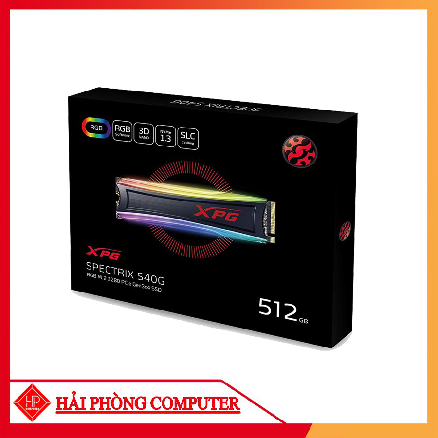 Ổ CỨNG SSD ADATA XPG SPECTRIX S40G RGB 512GB M.2