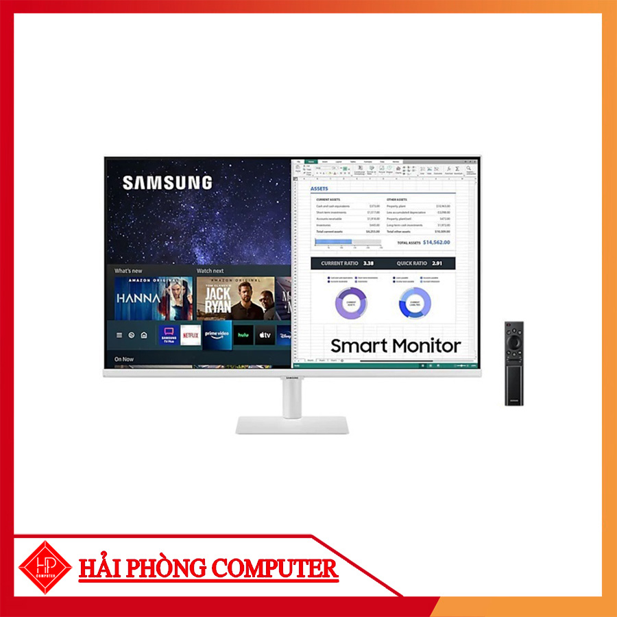 MÀN HÌNH SAMSUNG  LS32AM501NEXXV 32 inch FHD VA Smart monitor