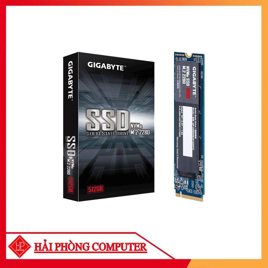 Ổ CỨNG SSD GIGABYTE 512GB M.2 2280 PCIe NVMe Gen 3×4