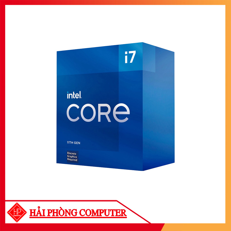 CPU INTEL i7-11700F (8 nhân 16 luồng, 16MB Cache, 65W) – Socket Intel LGA 1200