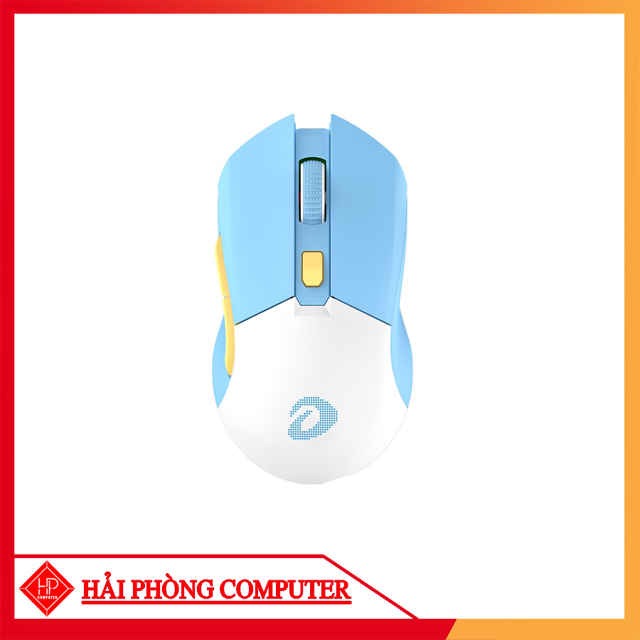 CHUỘT DAREU EM901X RGB Superlight Wireless Blue – White