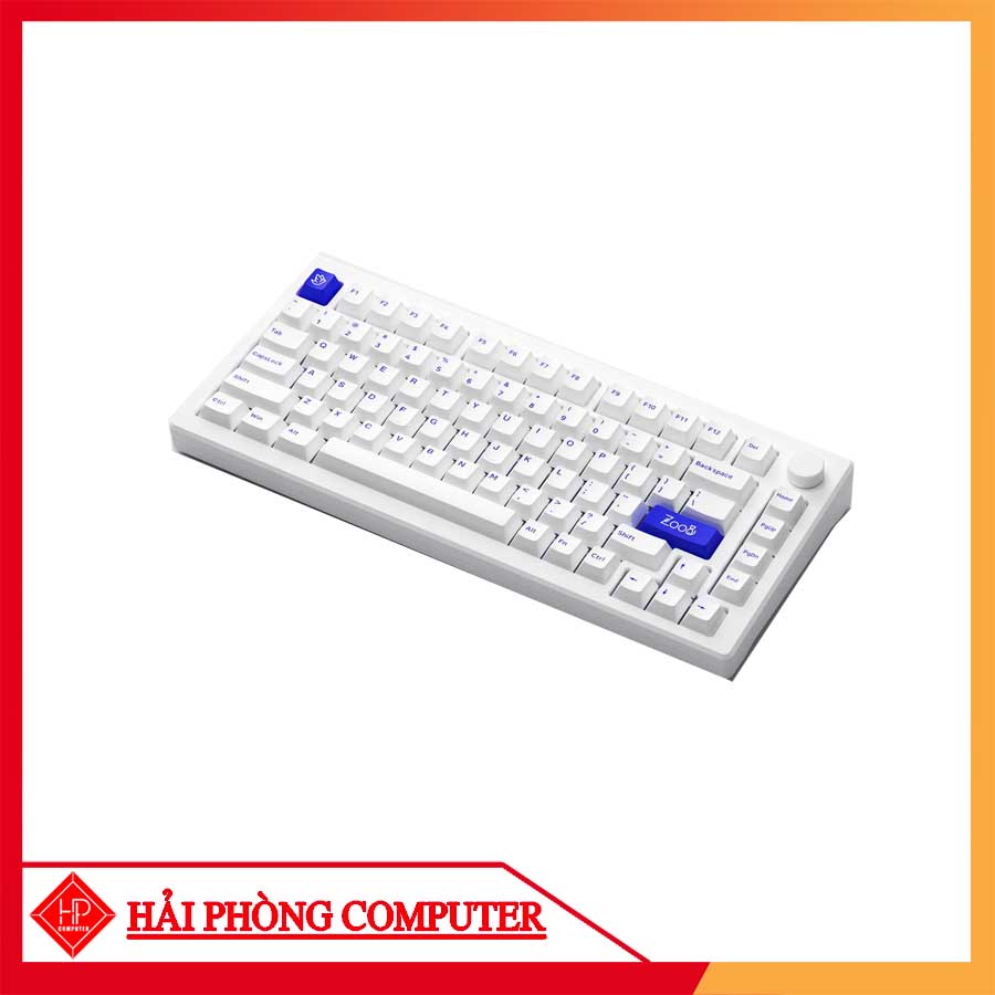 BÀN PHÍM AKKO MOD007 PC Blue on White (Akko cs switch – Piano)