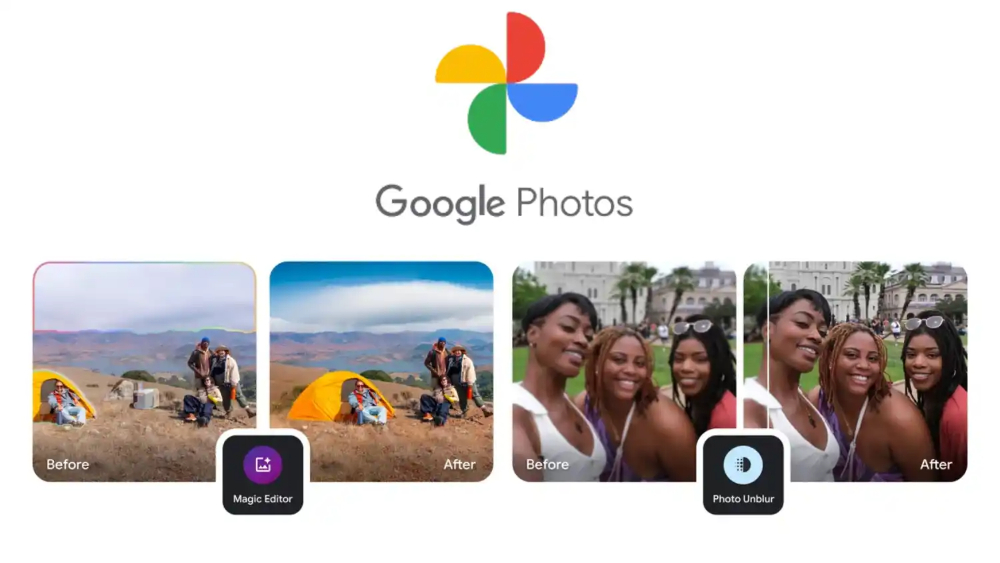 Các công cụ AI trong Google Photos sẽ được dùng miễn phí