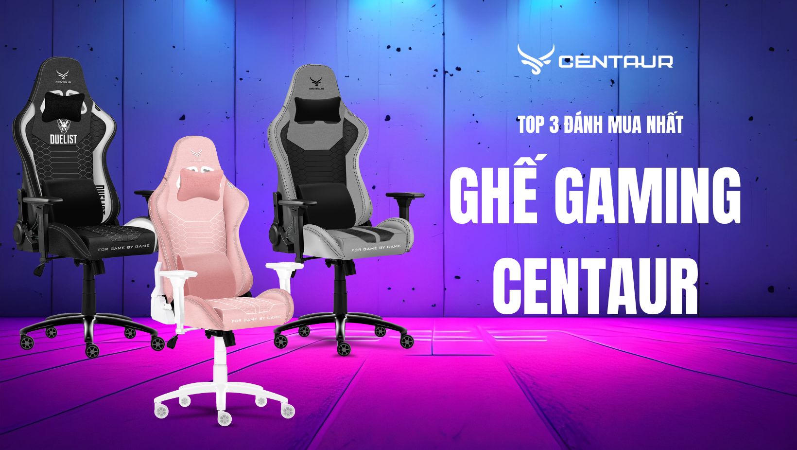 Top 3 Ghế Gaming Dưới 3 Triệu Đáng Mua Của Centaur