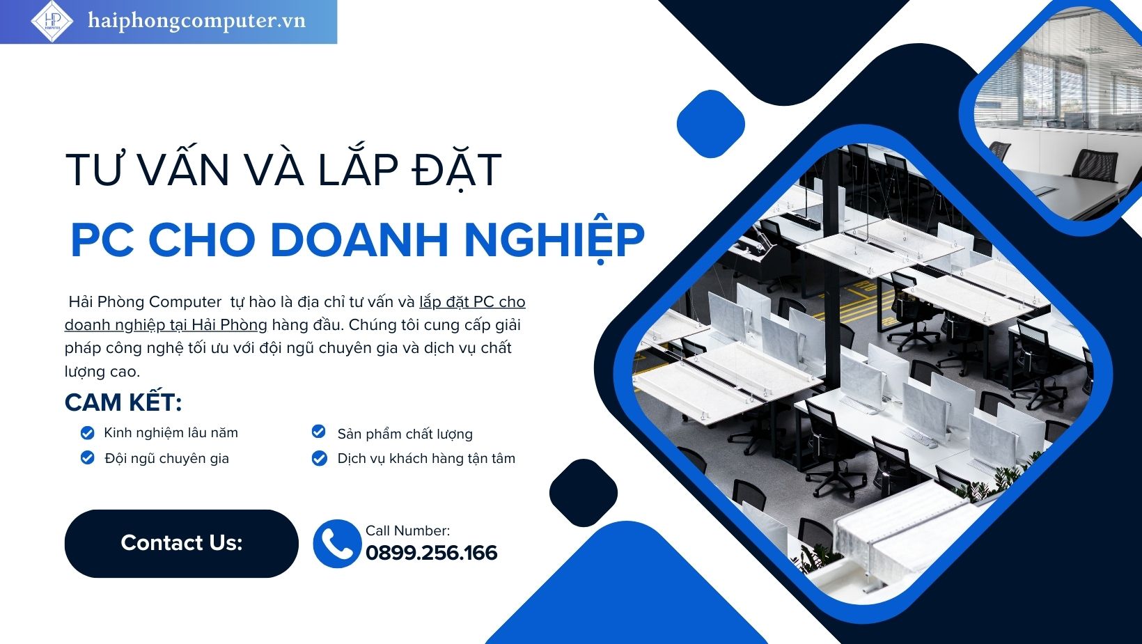 Tư Vấn Và Lắp Đặt PC Cho Doanh Nghiệp Tại Hải Phòng